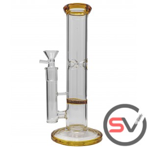 HONEYCOMB CYLINDER WATER PIPE WITH ICE CATCHER 9inch